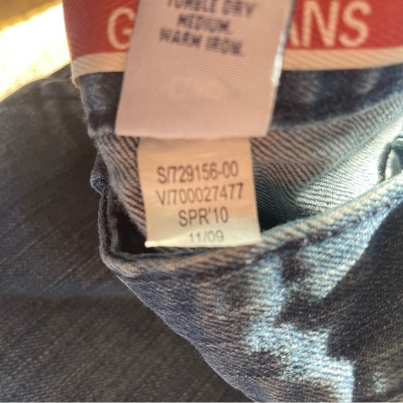 Gap distressed vintage mini Jean skirt Denim Skirt Cutoff style Size 2 Frayed - Picture 5 of 6